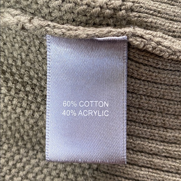 Marled Reunited Olive Knit Cardigan SzLarge - Picture 4 of 4